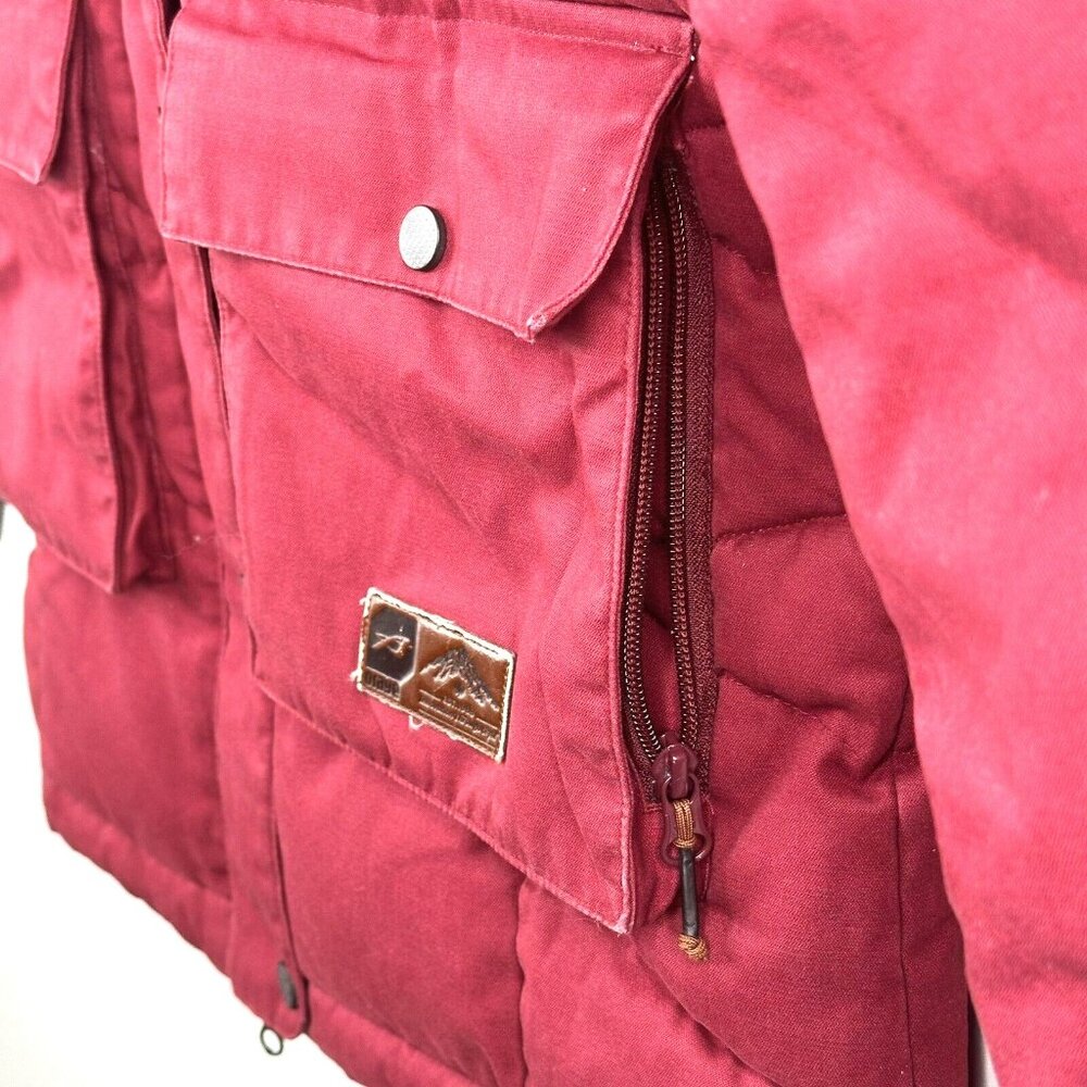 Orage Womens Parka Winter Coat Outdoor Insulated Lined Hooded Pockets Red XL - Picture 8 of 16